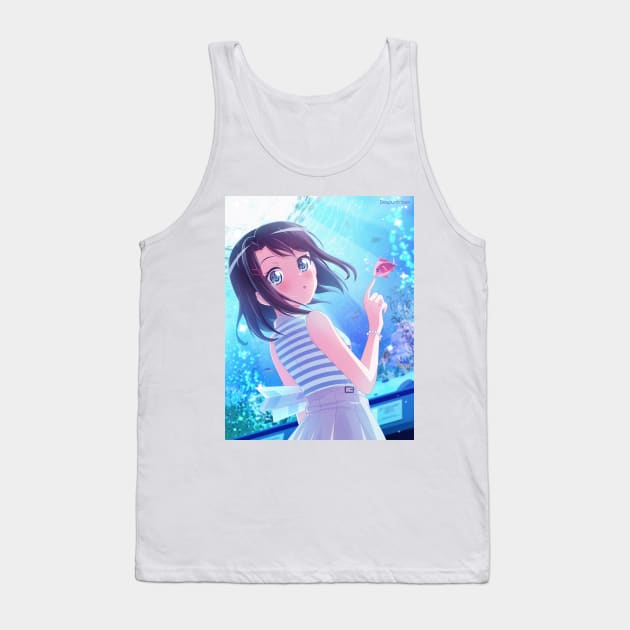 Okusawa Misaki - The Michelle-Eyed Fish Tank Top by Despuntater